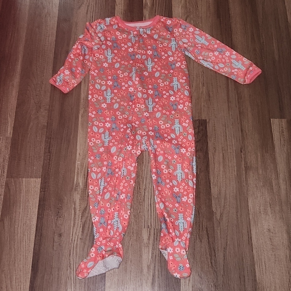 Carter's Cactus & Floral Footie Pajamas Size 3T